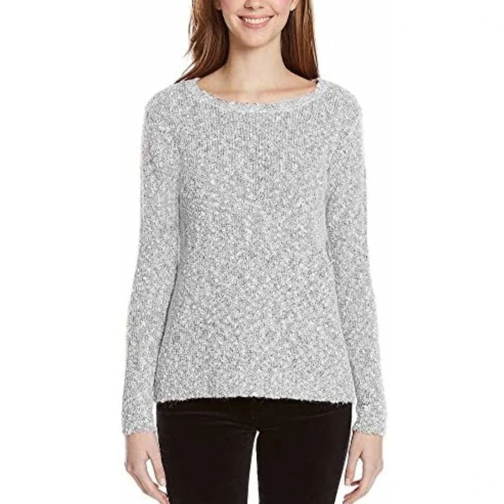 Buffalo David Bitton Grey Nubby Sweater Sz L